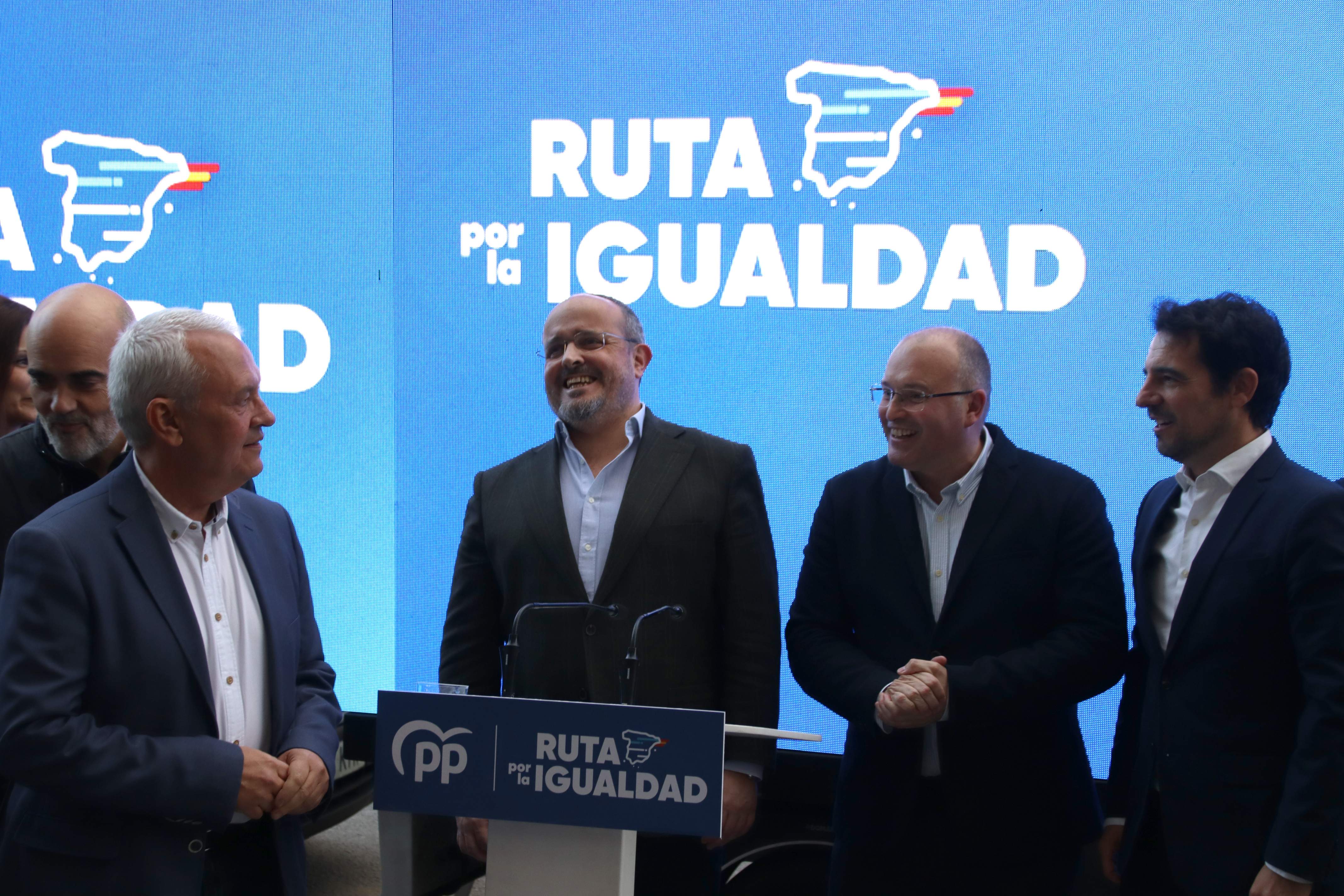 El portaveu del PP al Congrés assegura des de Barcelona que l'amnistia és "un cas de corrupció" del PSOE