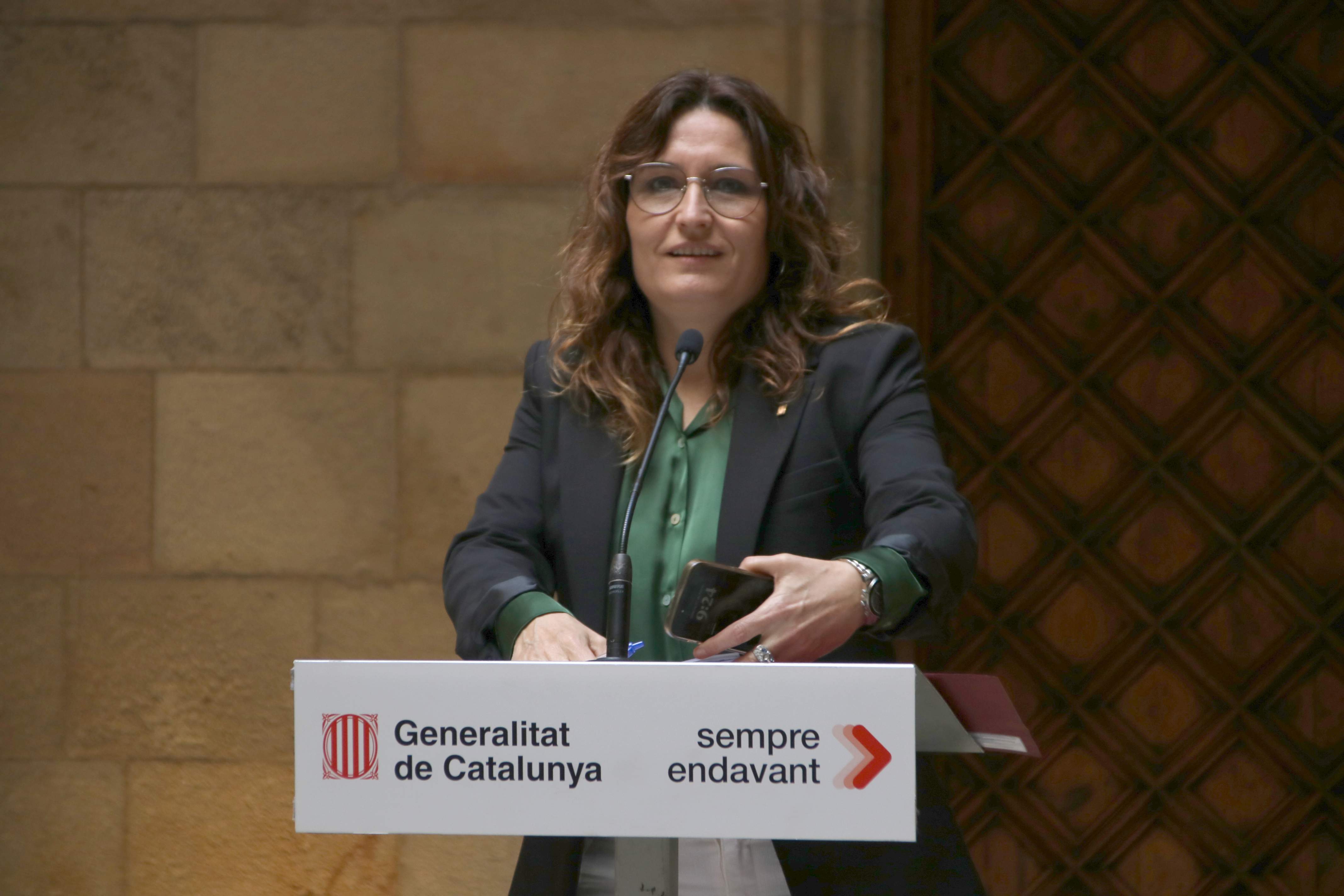 Vilagrà, convencida de que tendrán los apoyos necesarios para los presupuestos tras el pacto con el PSC