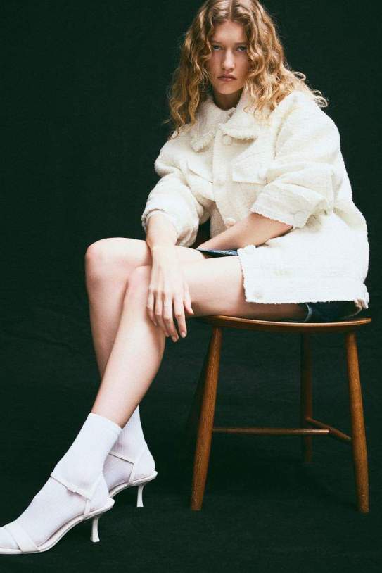 Jaqueta en teixit texturizado1