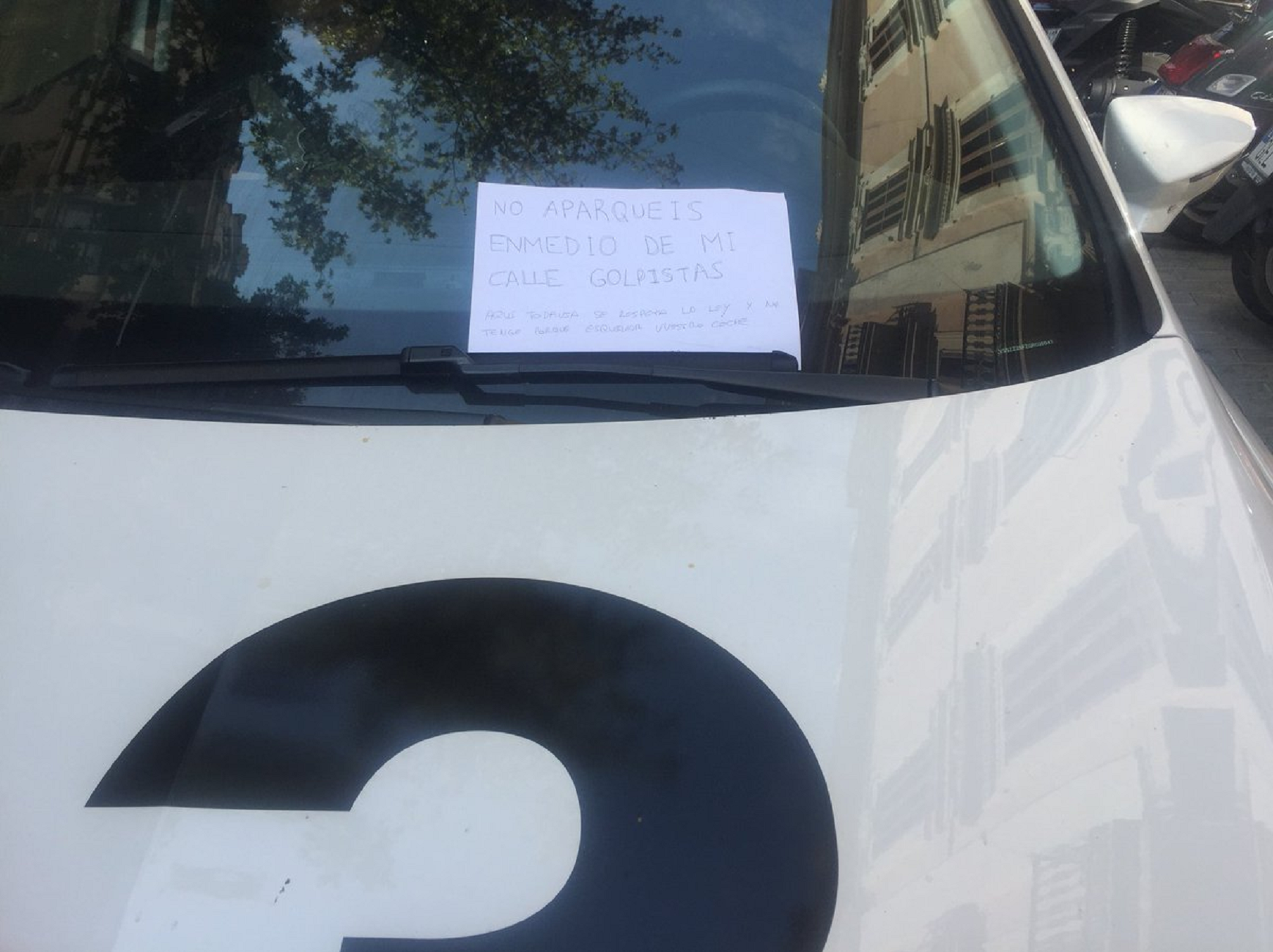 Amenaces a l'equip de TV3 a Palma