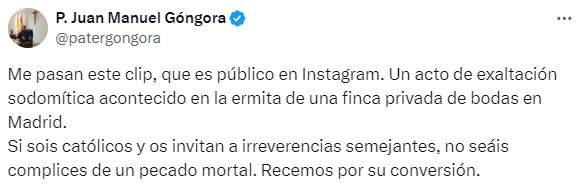 Capella Juan Manuel Gongora boda gai Capella Juan Manuel Gongora boda gai
