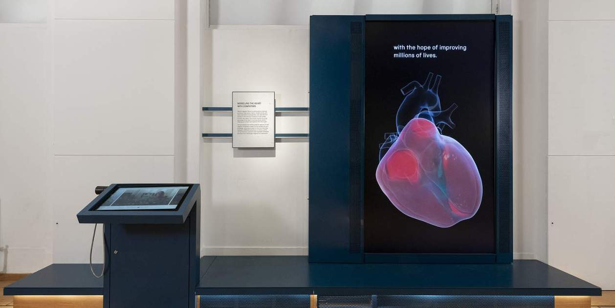 engineers gallery virtual heart display 3 c science museum group