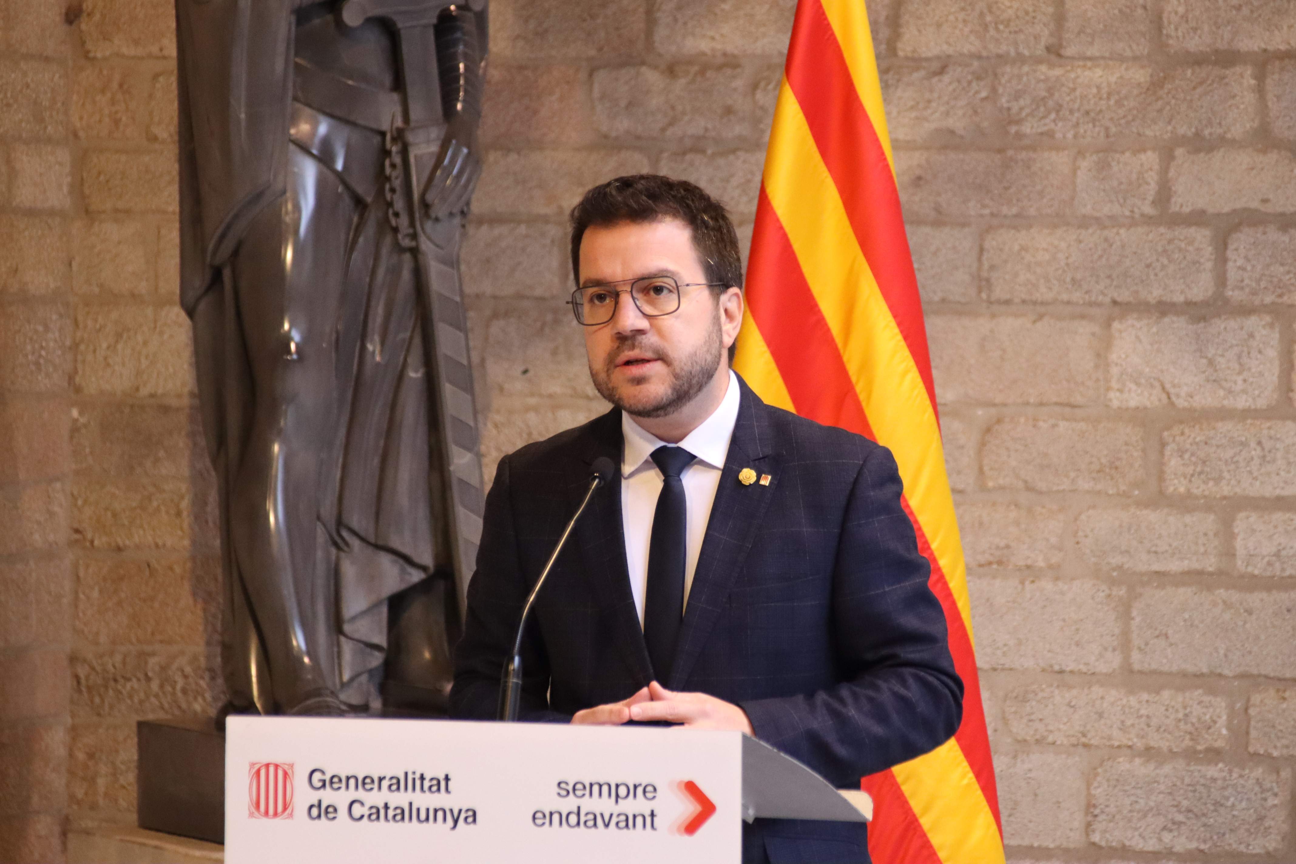 Aragonès apela a comuns y Junts por los presupuestos: "Nadie que quiera avanzar se puede oponer"