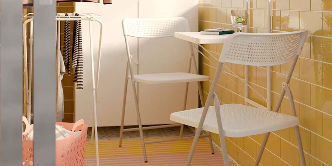 Ikea tiene la mesa prefecta para balcones pequeños