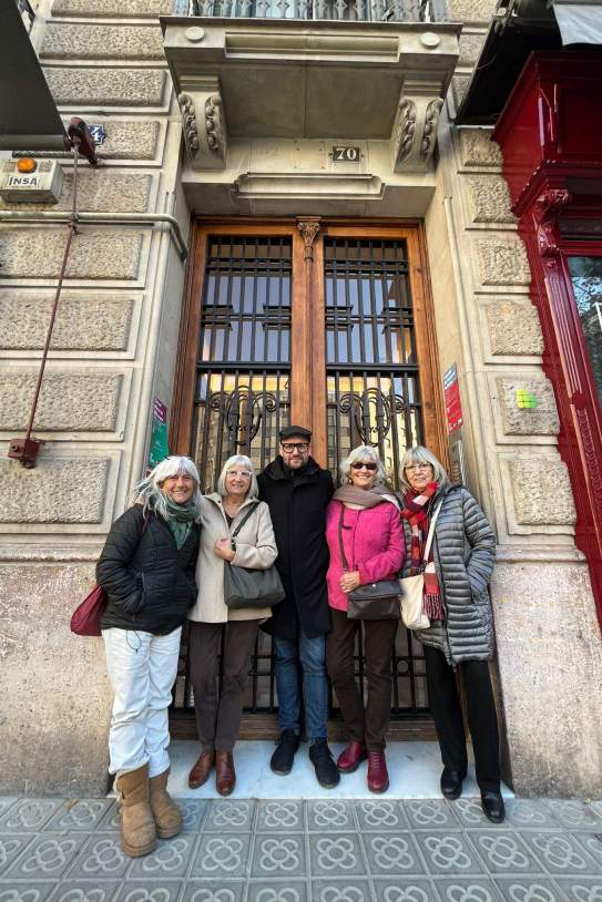 Con las hermanas en Girona 70 Con las hermanas en Girona 70