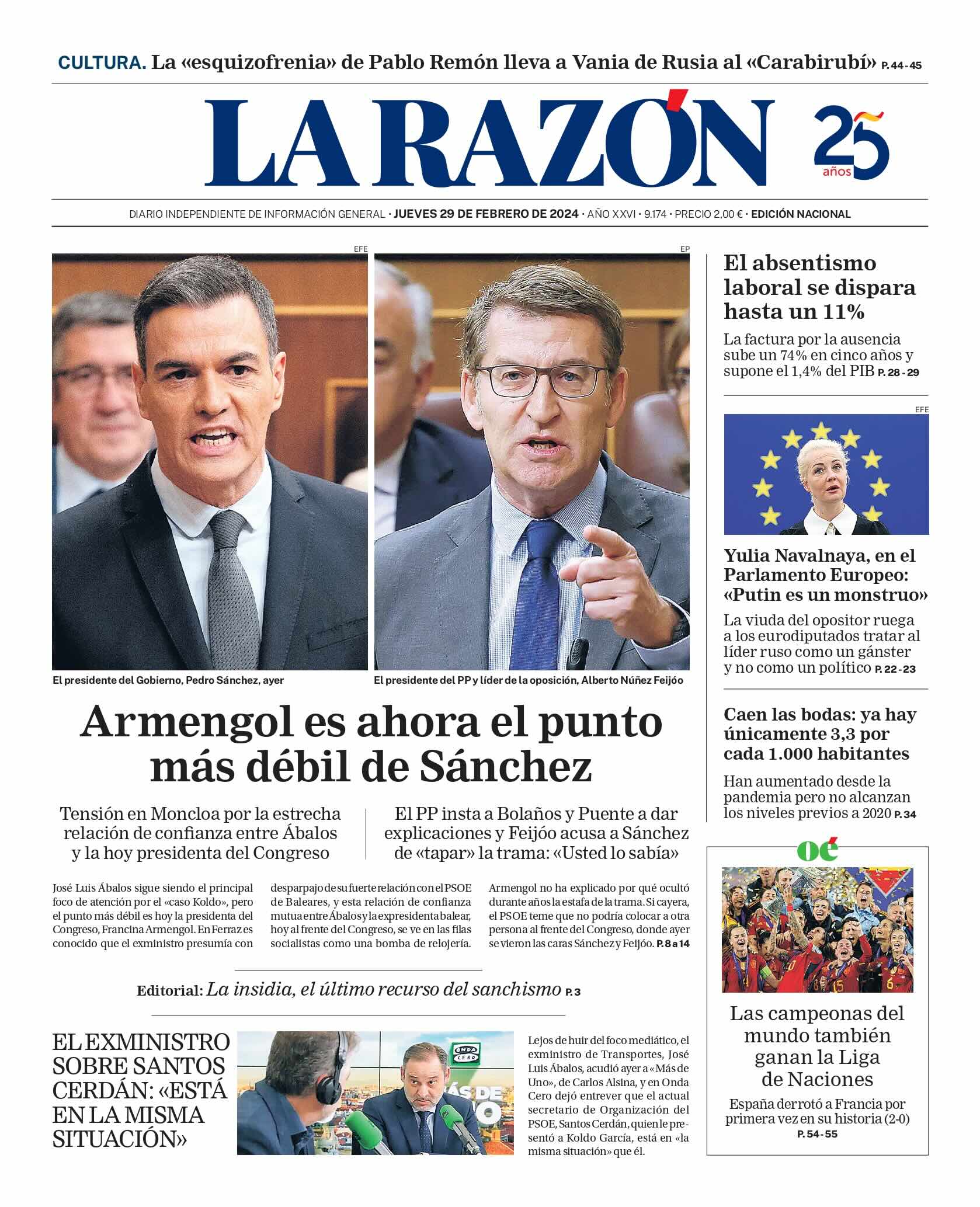 La Razón La Razón