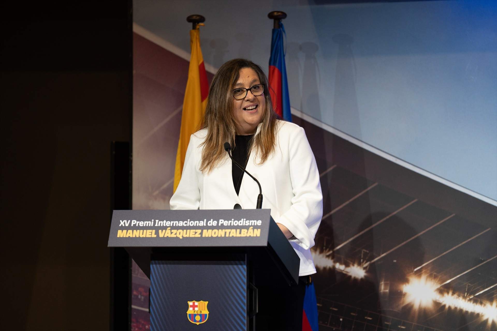Elena Fort, vicepresidenta y portavoz del Barça, sustituta de Cuevillas en el Parlament