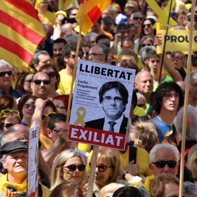 Us volem a casa foto Puigdemont ACN