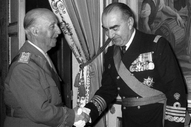 Franco y Carrero Blanco foto efe