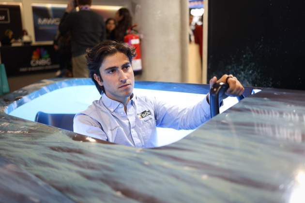 Nicolás Martín Sail Team BCN Copa América de vela Mobile World Congress MWC 2024 / Foto: Miquel Muñoz Nicolás Martín Sail Team BCN Copa América de vela Mobile World Congress MWC 2024 / Foto: Miquel Muñoz