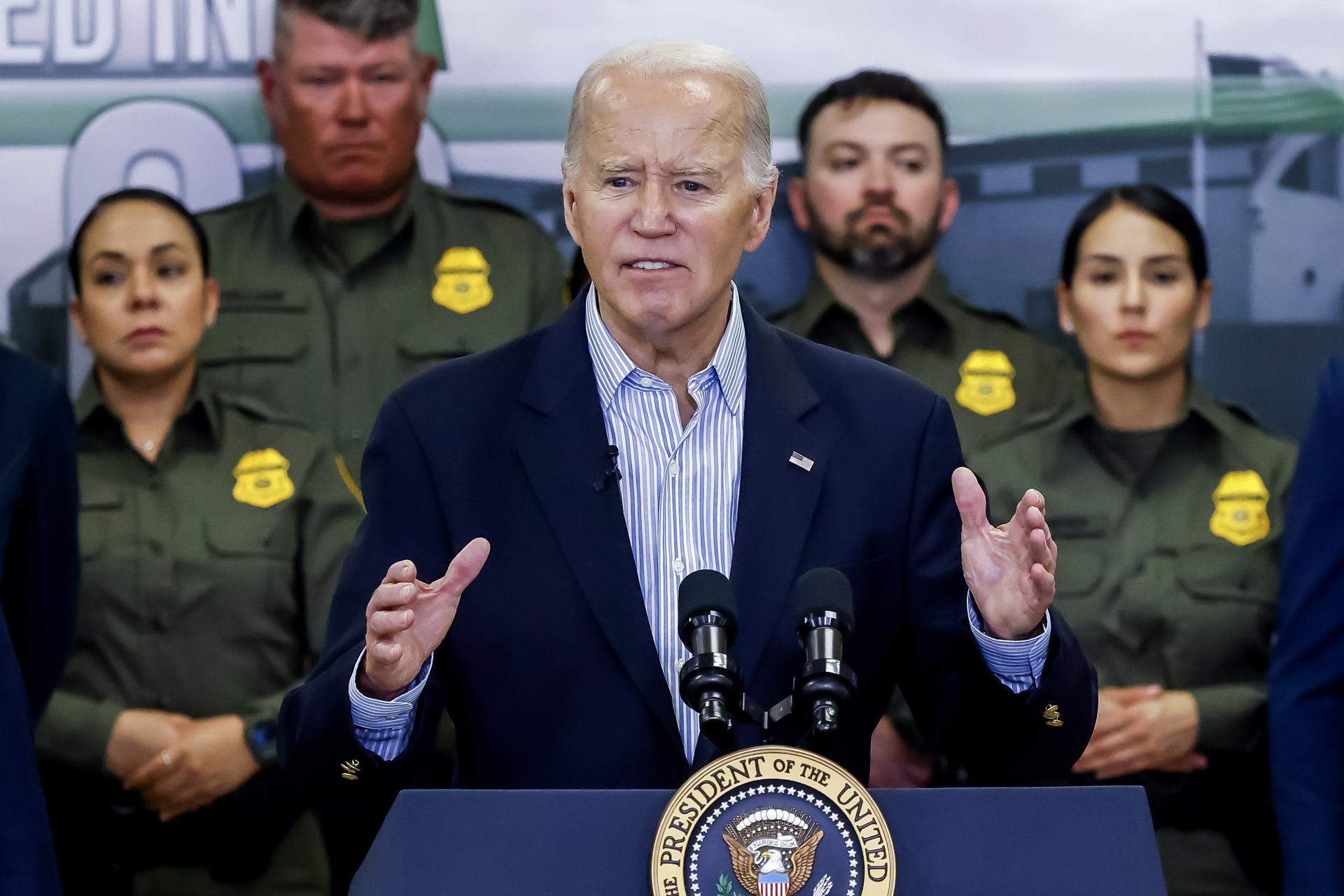 Biden y Trump visitan la frontera con México y fijan la crisis migratoria como eje central de la campaña