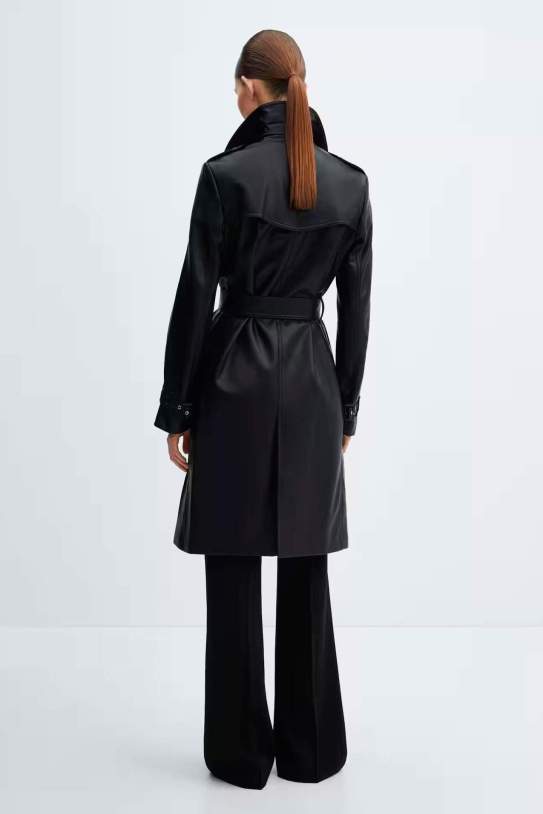 Trench efecto piel Trench efecto piel