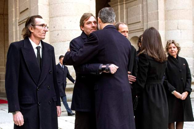 Felipe y Leticia al entierro Pilar de Borbó / Europa Press Felipe y Leticia al entierro Pilar de Borbó / Europa Press