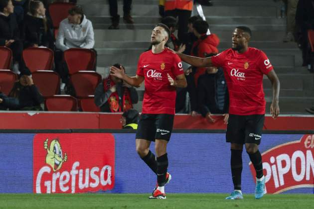 Copete gol Mallorca Girona Foto EFE