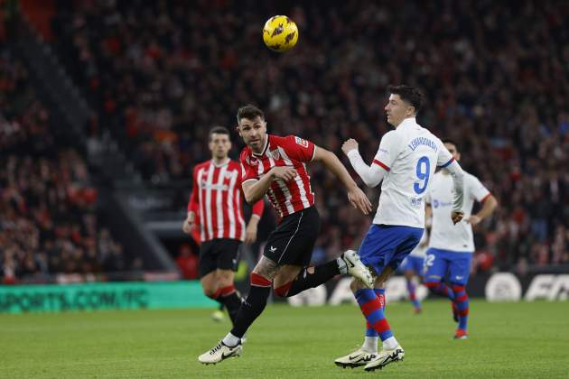 Yeray Lewandowski Athletic Barça Foto: EFE Yeray Lewandowski Athletic Barça Foto: EFE