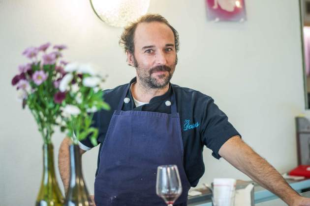 Mathieu Pérez, chef y propietario del Sra. Dolores / Foto: Marta Garreta