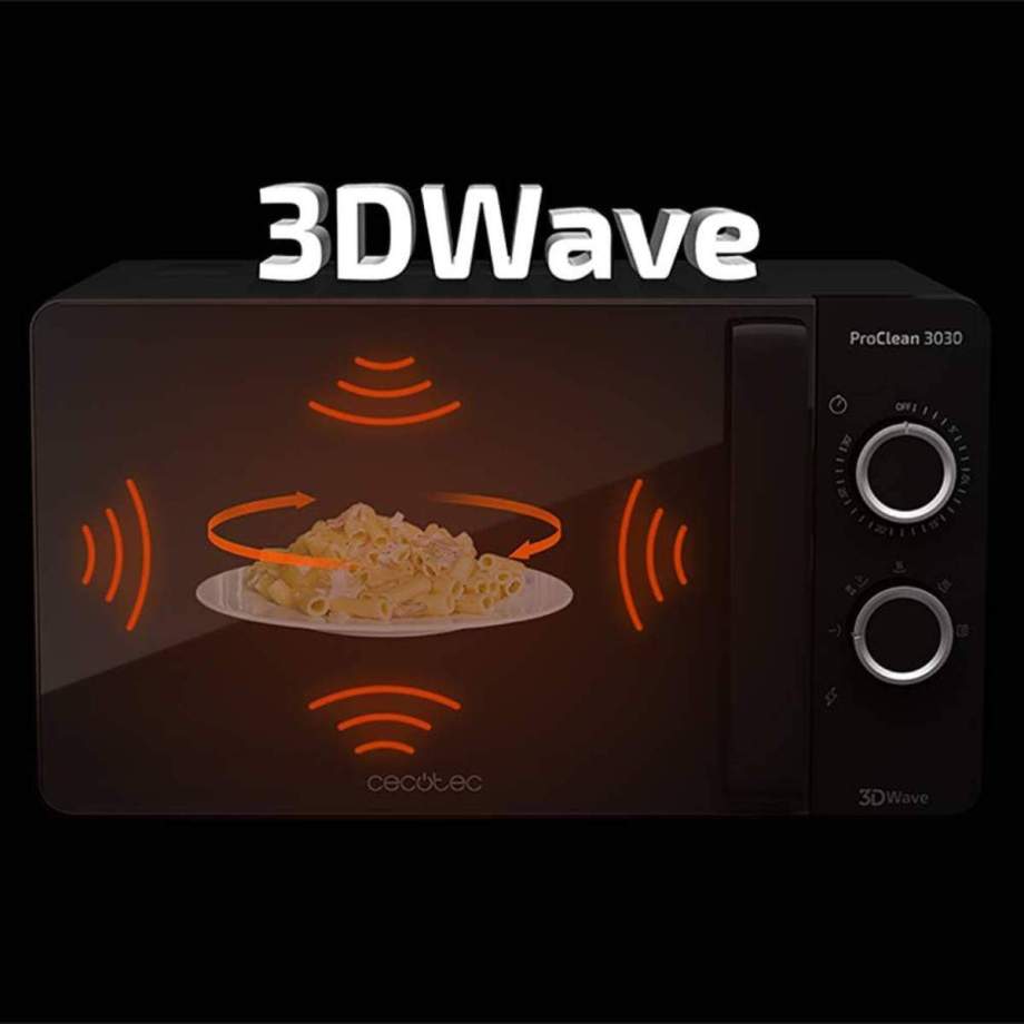 Tecnològia 3D Wave del microones Cecotec ProClean 3030 | Amazon