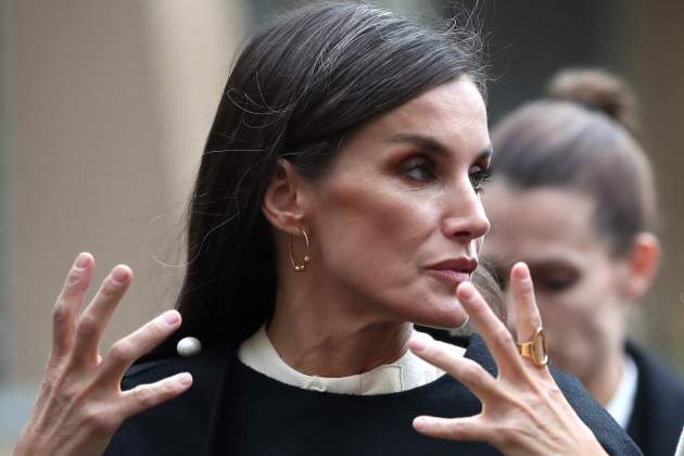 Letizia gesto manos GTRES Letizia gesto manos GTRES
