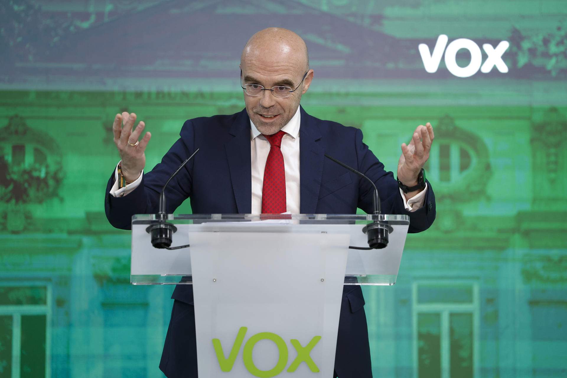 Vox pide al TC que paralice la Comisión de Justicia que tiene que votar la ley de amnistía