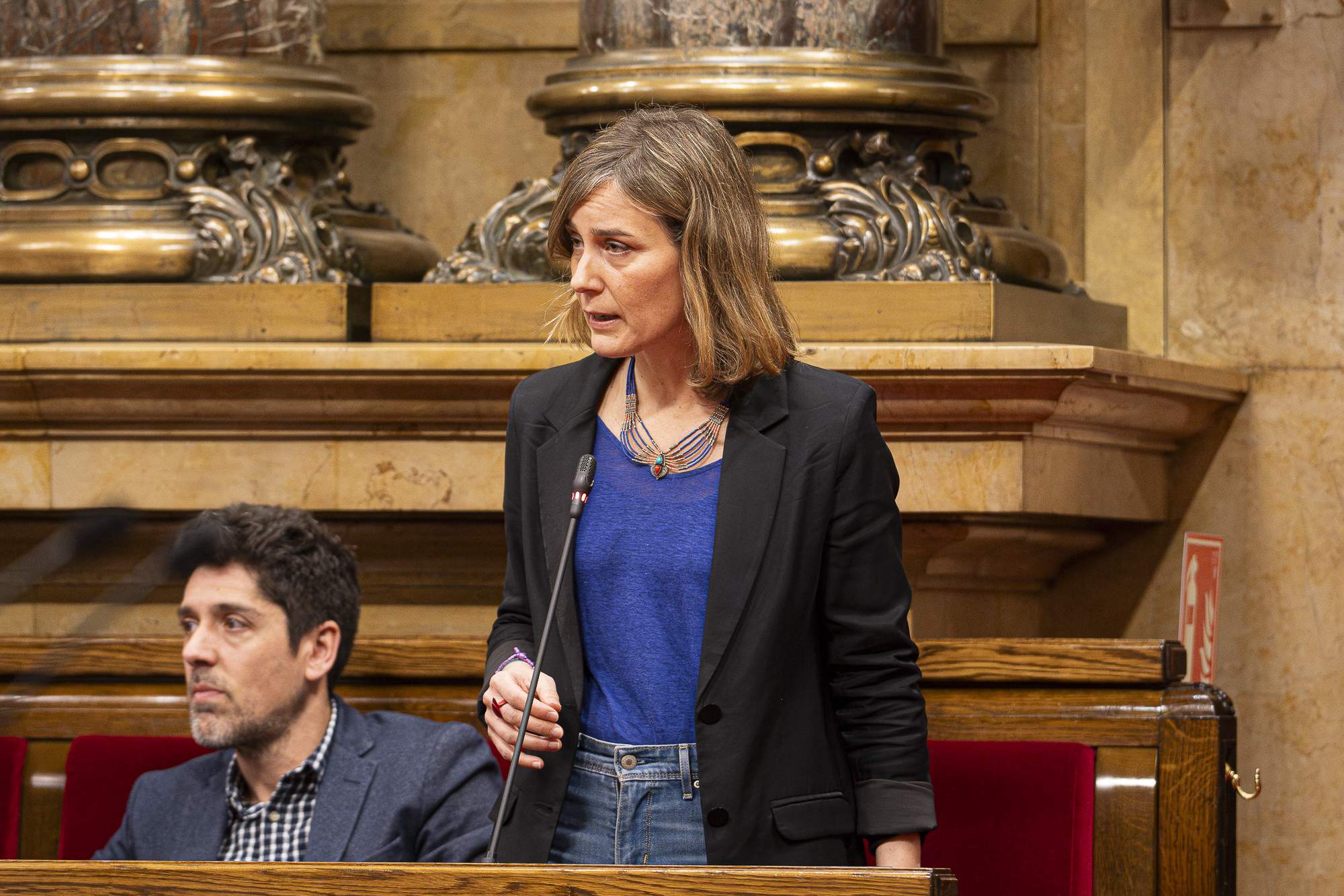 Albiach insta ERC i PSC a no pactar amb Puigdemont: "No s'entén que sempre governi la dreta"