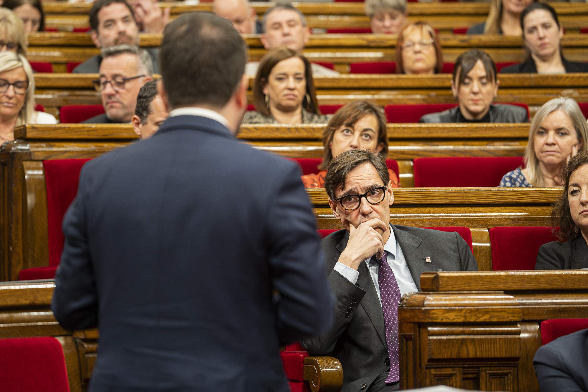 PSC leader Illa celebrates early election: "Catalonia needs a president, not a candidate"