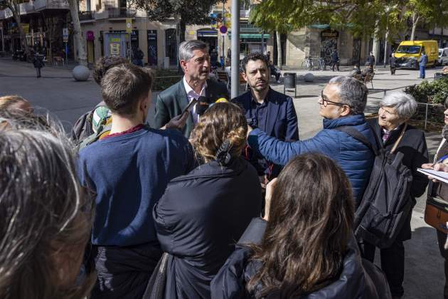 Roda de premsa Junts inseguretat Sant Antoni / Foto: Carlos Baglietto