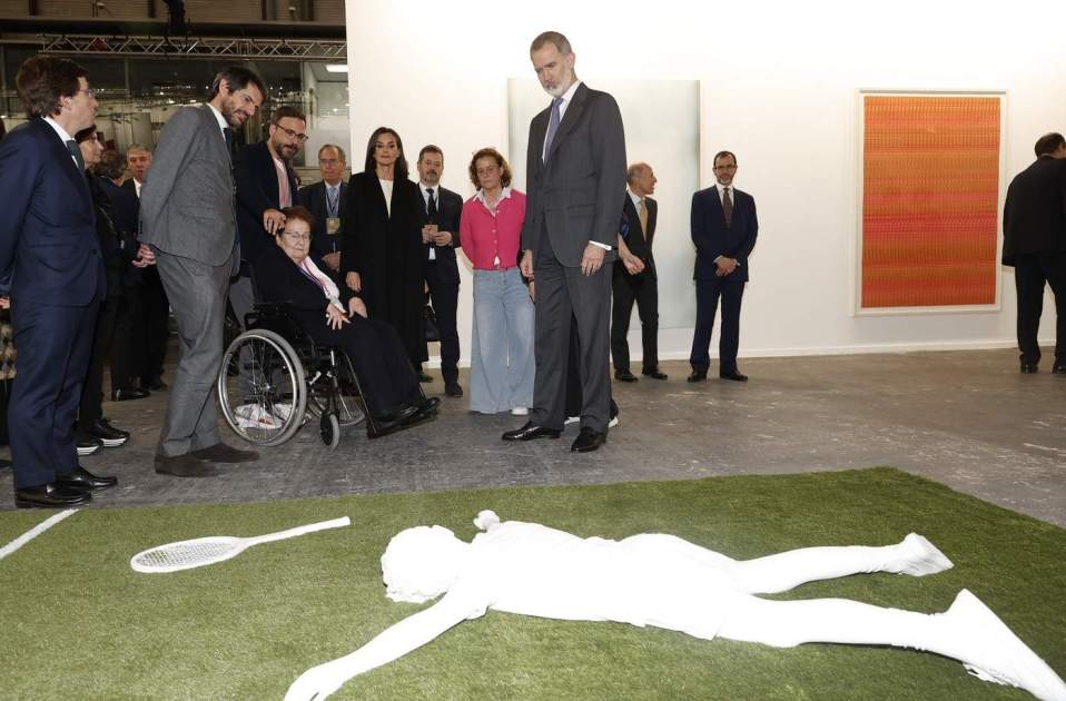 Felipe Letizia miran cadaver CR Felipe Letizia miran cadaver CR