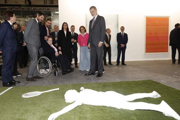 Felipe Letizia miran cadaver CR Felipe Letizia miran cadaver CR