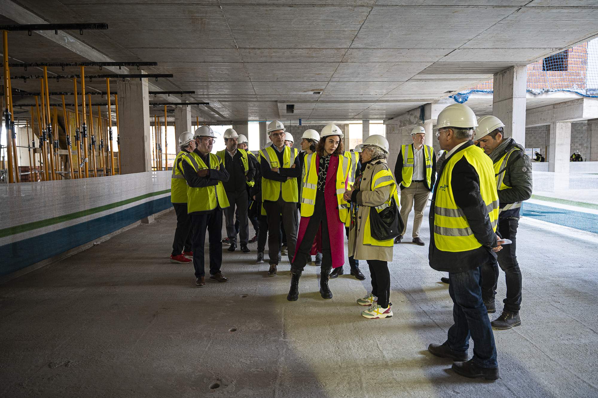 Consellera de Justícia, Gemma Ubasart, visita nou centre penitenciari obert Zona Franca. Foto: Irene Vilà Capafons