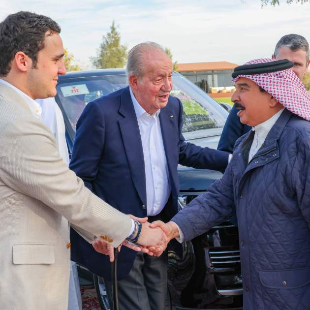 King Hamad bin Isa Al Khalifa of Baréin Froilan Juan Carlos GTRES
