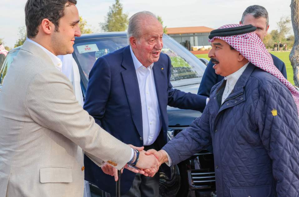 Froilán, Juan Carlos y el rey de Baréin / GTRES Froilán, Juan Carlos y el rey de Baréin / GTRES
