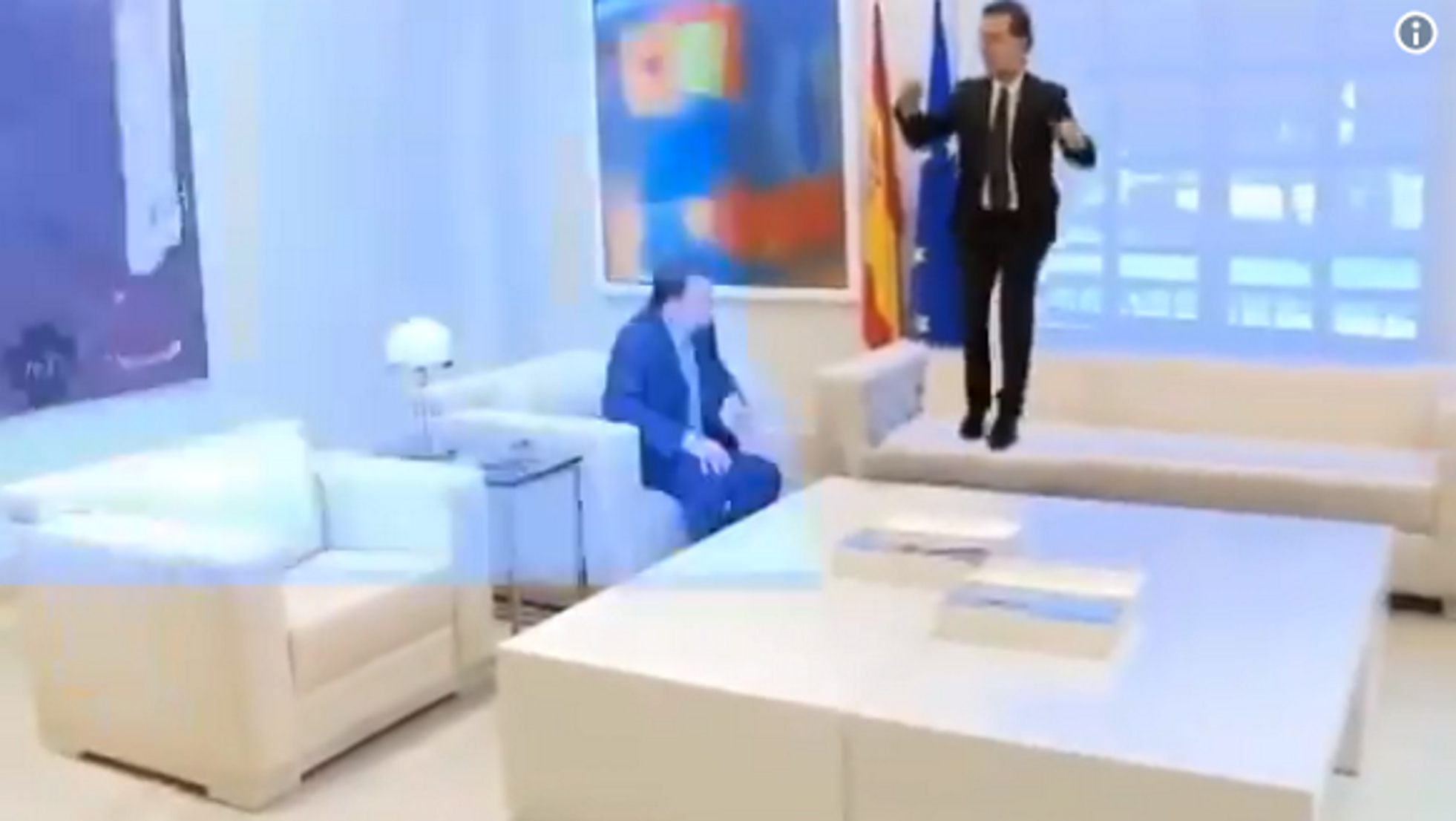 El aurresku de Rajoy en la Moncloa (ante el PNV)