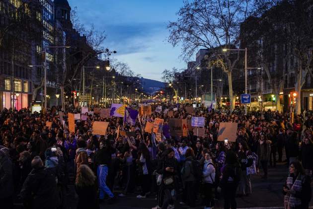 8M manifestació dia internacional de la dona / Foto: irene Vila