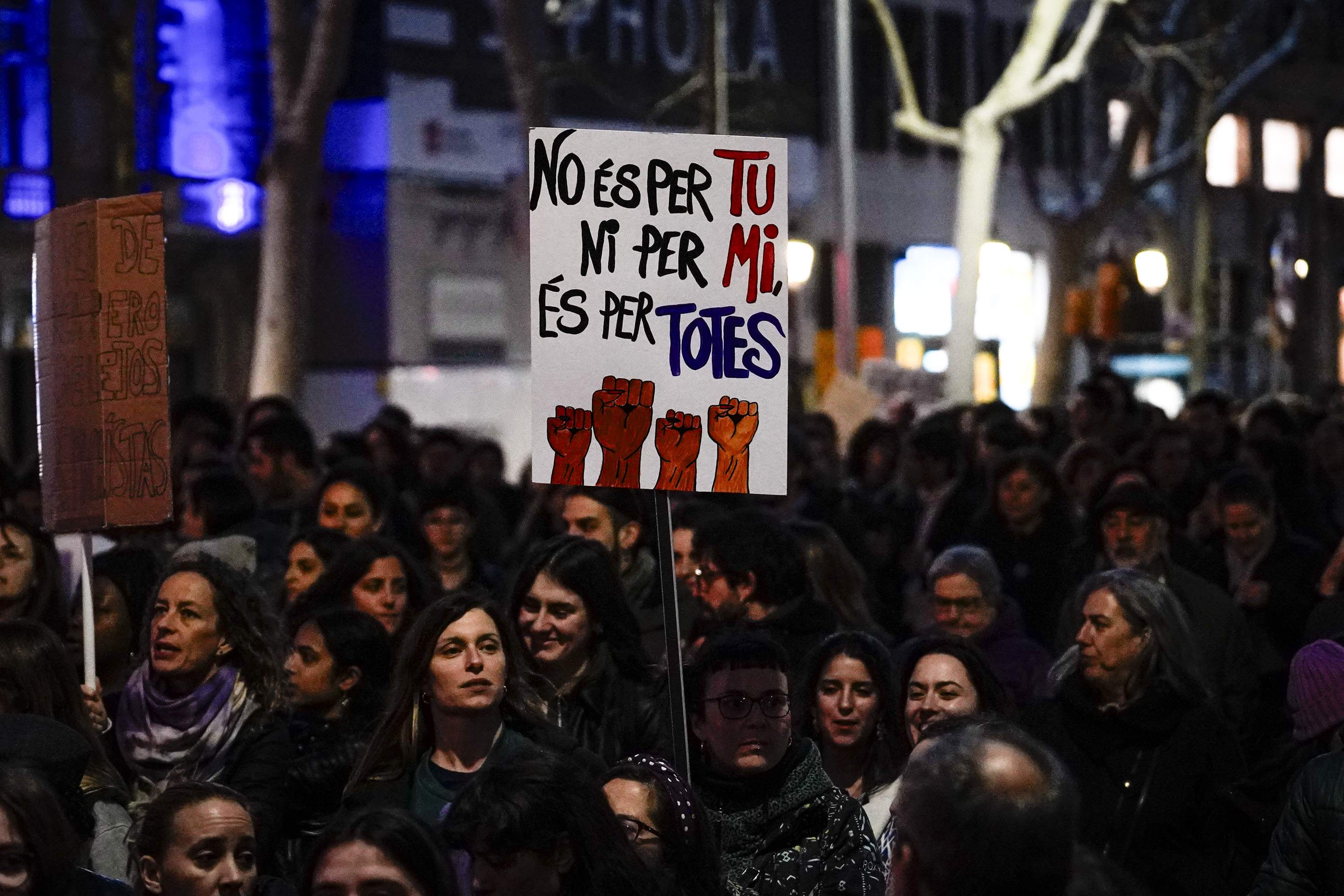 8M manifestació dia internacional de la dona / Foto: irene Vila