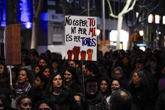 8M manifestació dia internacional de la dona / Foto: irene Vila