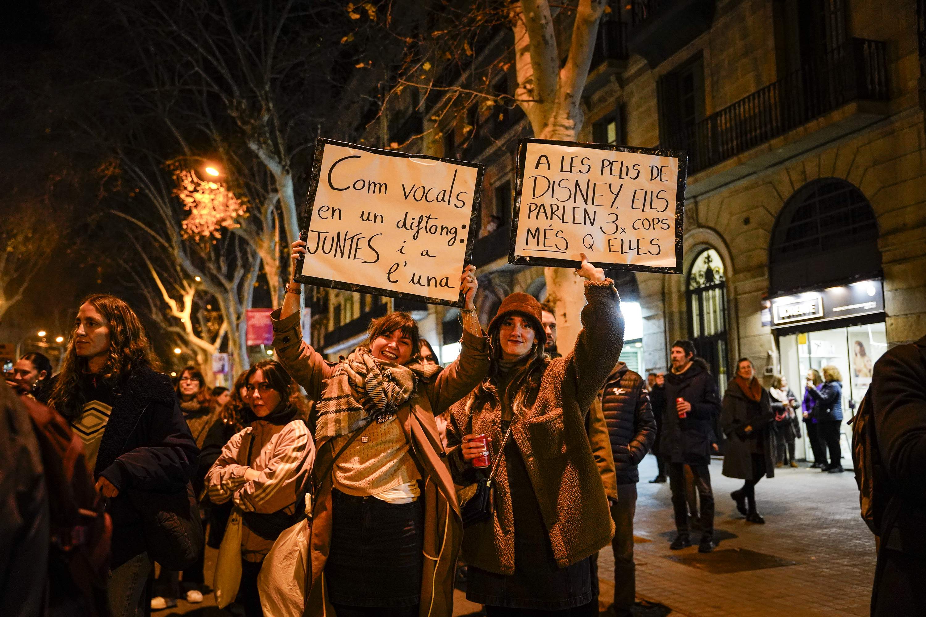 8M manifestació dia internacional de la dona / Foto: Irene Vilà