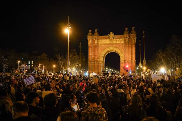 8M manifestació día internacional de la mujer / Foto: Irene Vilà