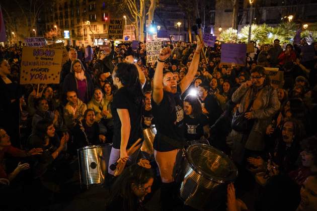 8M manifestació dia internacional de la dona / Foto: Irene Vilà