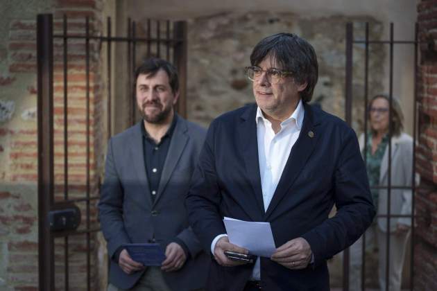 Carles Puigdemont a l'acte del consell de la republica / EFE Carles Puigdemont a l'acte del consell de la republica / EFE