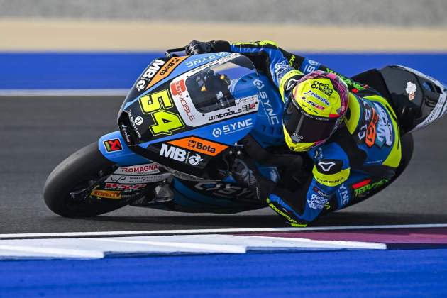 Fermin Aldeguer durante el GP de Qatar 2024 / Foto: EFE