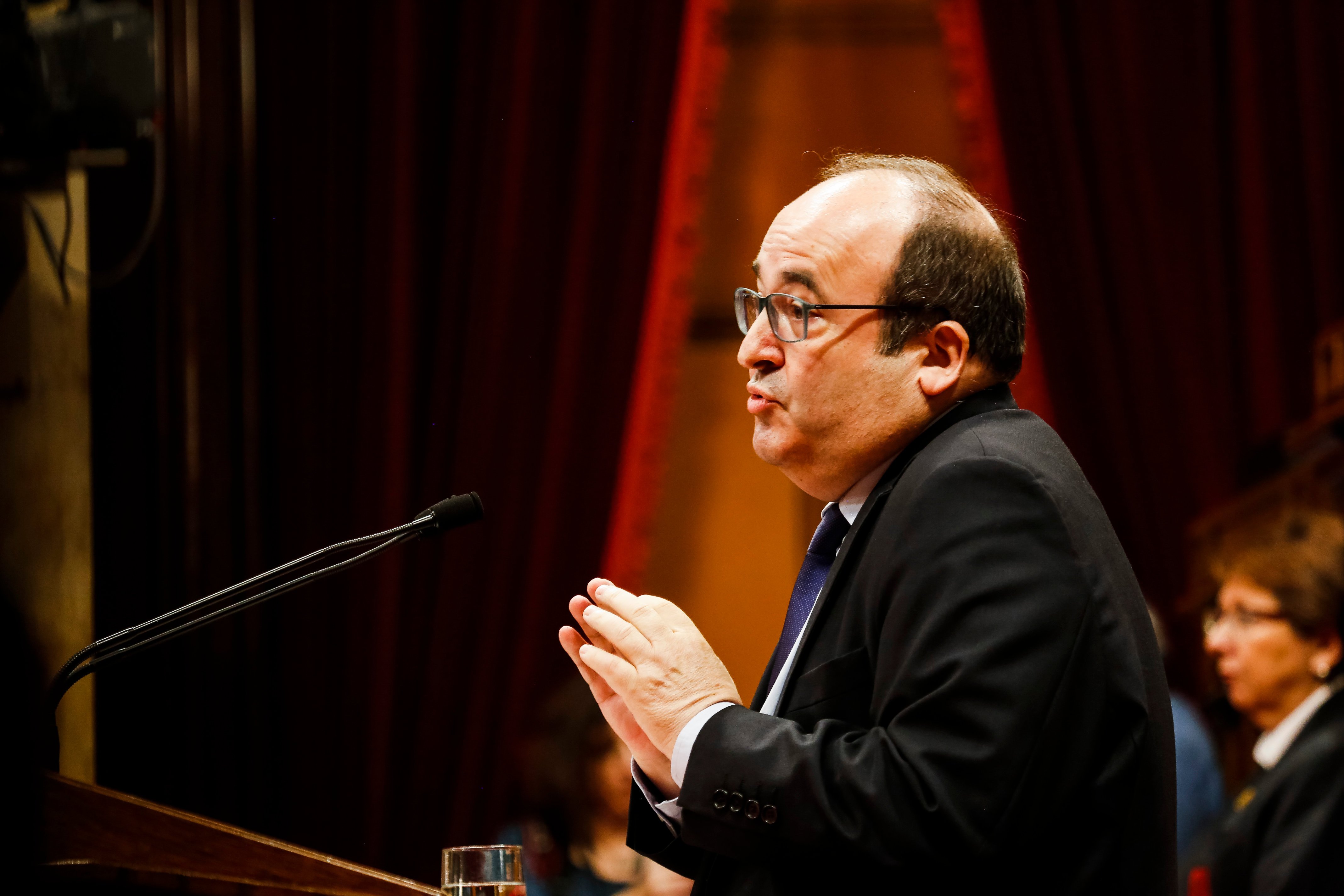 Iceta trasllada el seu suport a Sánchez per a la moció de censura