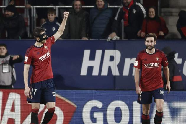 Budimir celebrando su gol ante el Alavés / Foto: EFE Budimir celebrando su gol ante el Alavés / Foto: EFE