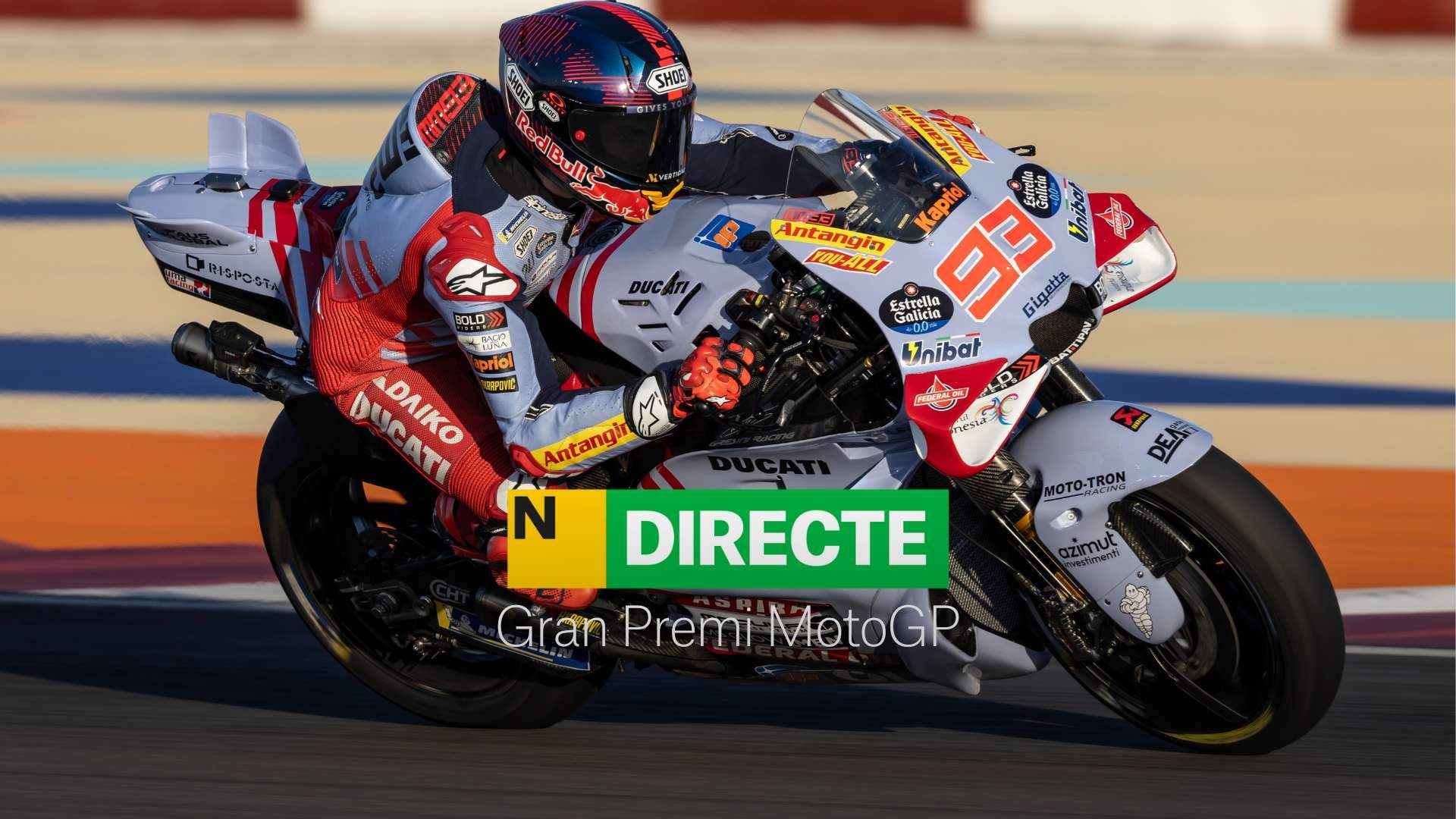 Primer Gran Premio de MotoGP en Qatar, DIRECTO | Marc Márquez acaba cuarto