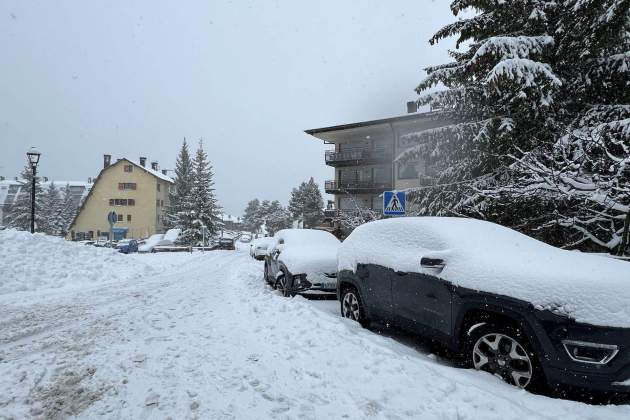 Neu la Molina temporal Catalunya / ACN Neu la Molina temporal Catalunya / ACN