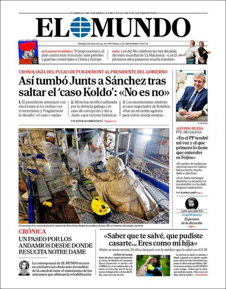 El Mundo 10 març El Mundo 10 març