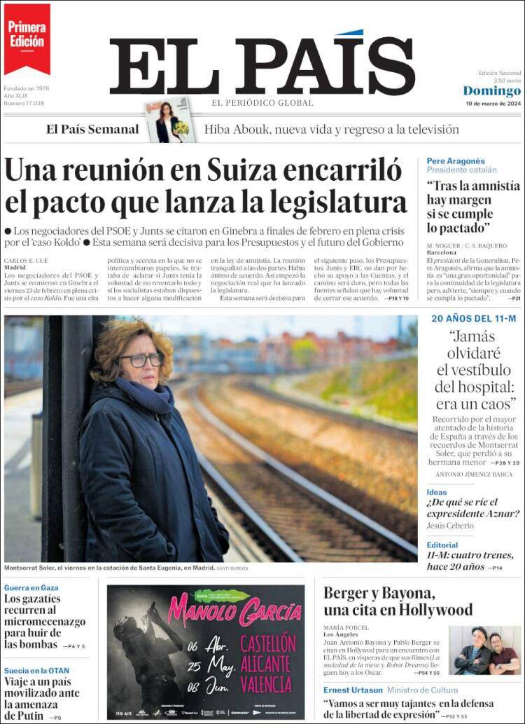 El Pais 10 març El Pais 10 març