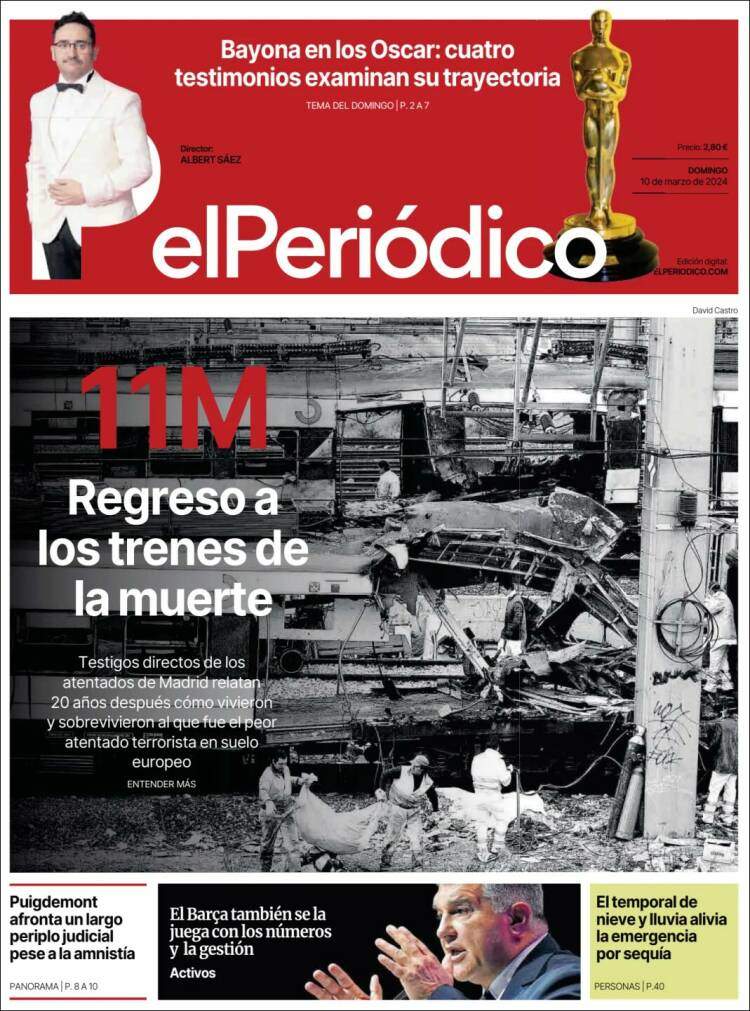 El Periódico 10 març CAST El Periódico 10 març CAST