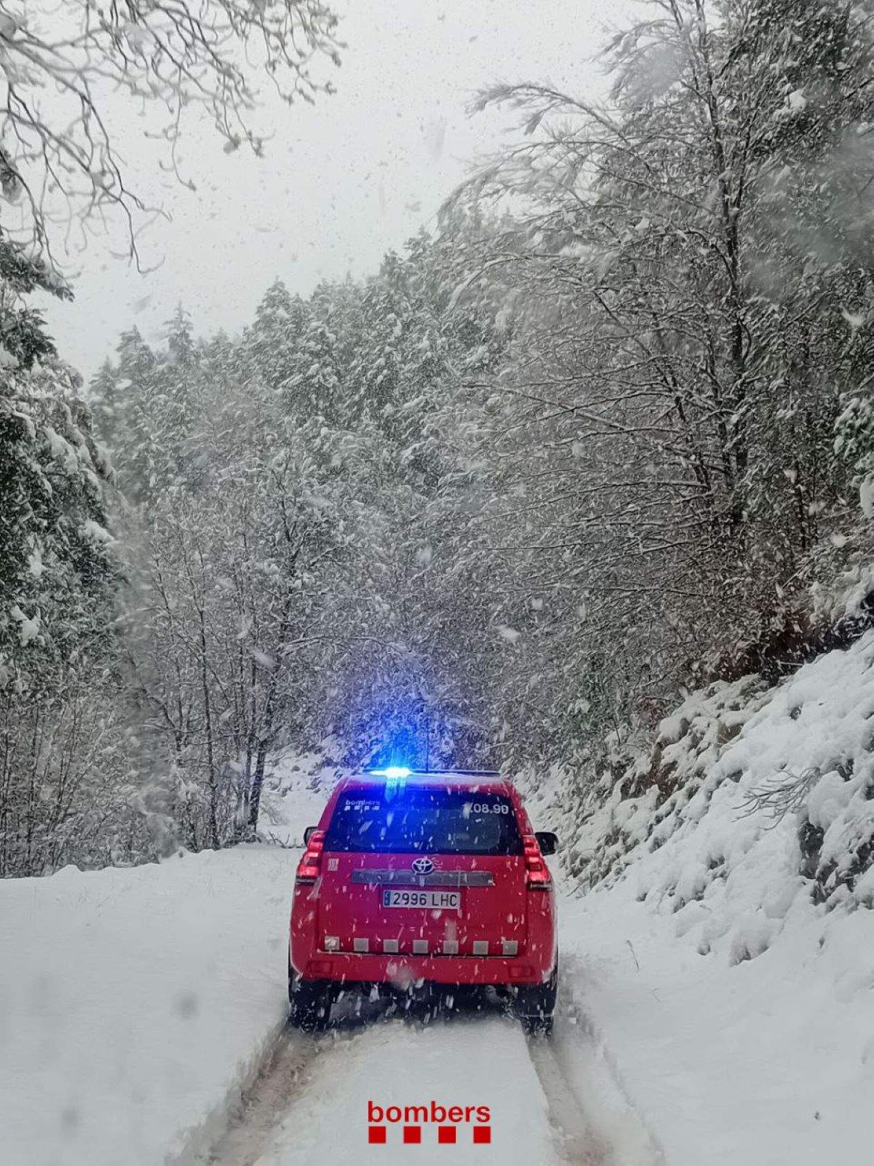 Desactivada ya la alerta por nevadas, el 112 ha recibido casi 700 llamadas por el temporal desde ayer