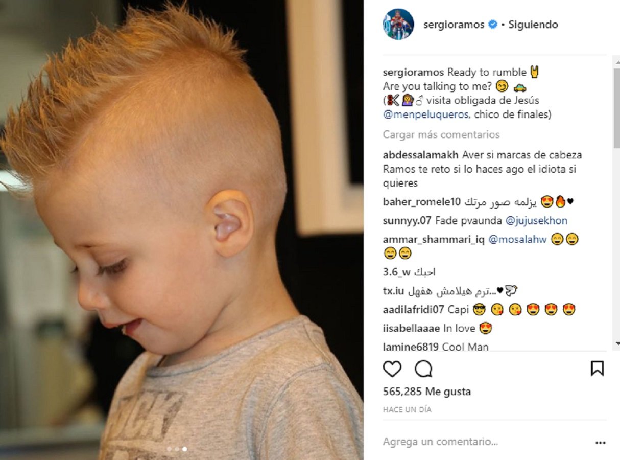 hijo sergio ramos 2 instagram