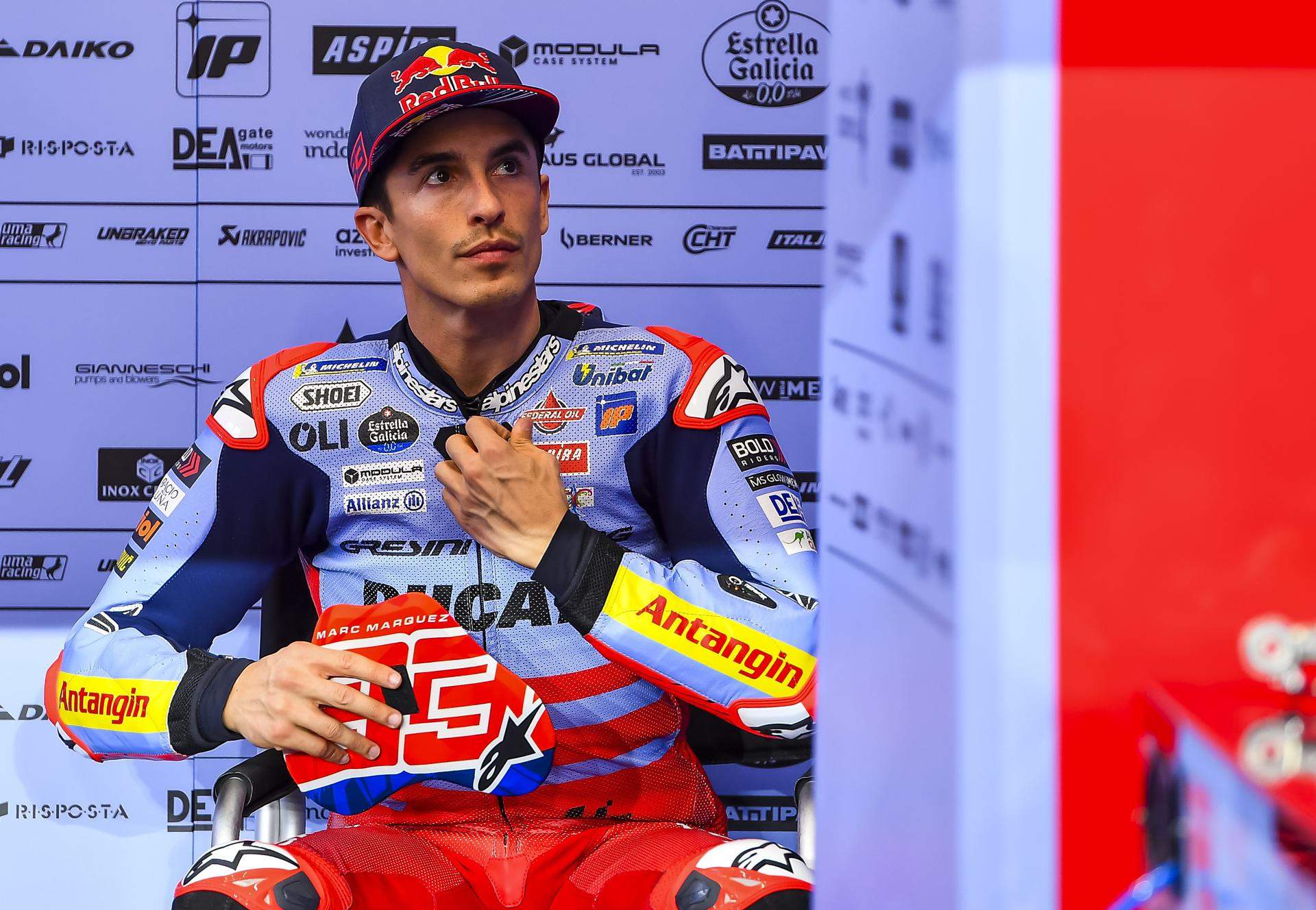 A las puertas de Portimao, Marc Márquez recibe un ataque despiadado